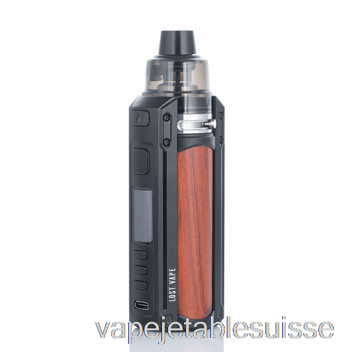 Vape Suisse Perdu Vape Ursa Quest 100w Pod Mod Kit Noir / Bois De Santal Rouge